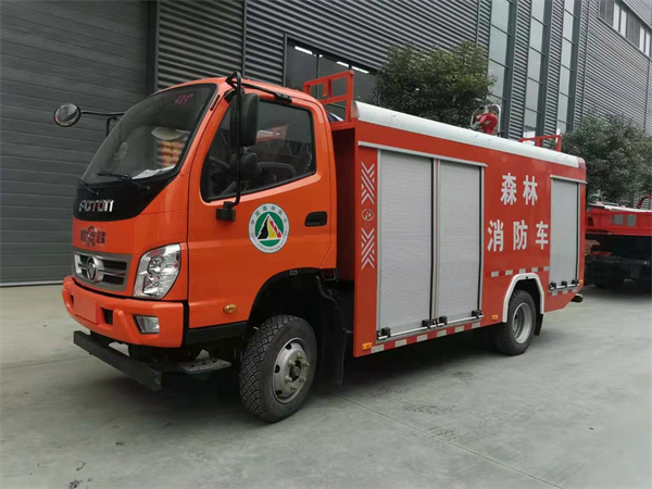 国六福田四驱3吨远程供排水抢险车