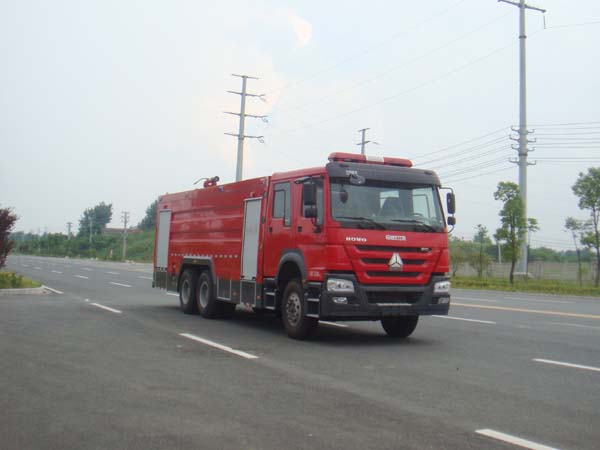 江特牌JDF5314GXFSG160型水罐消防车