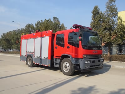 江特牌JDF5153GXFSG60型水罐消防车