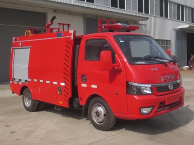 国六东风途逸1吨小型水罐消防车